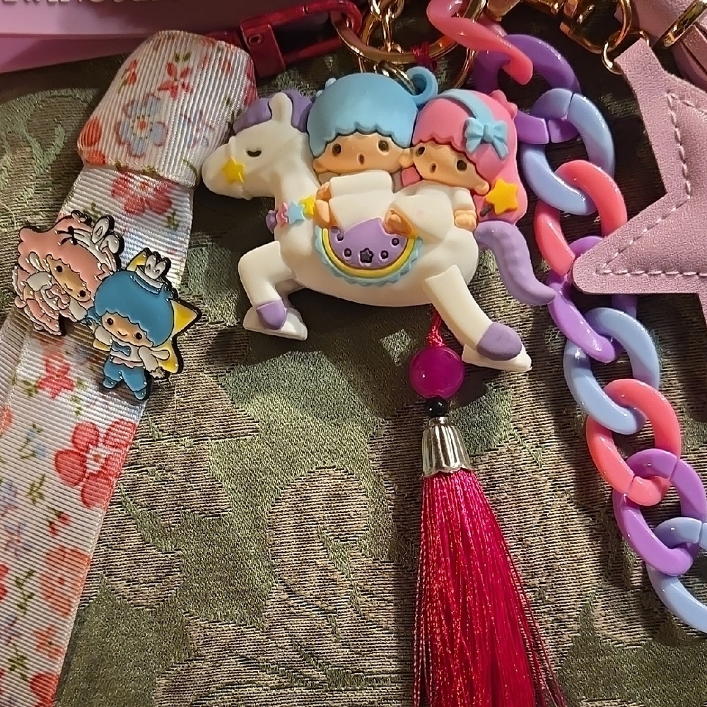Little Twin Stars Keychain/Dangler